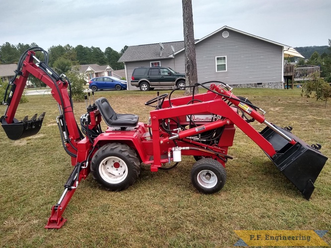 Front end loader for online cub cadet lawn tractor